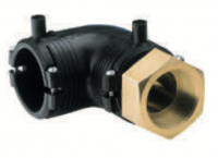 GF PE electrolas overgangskoppeling knie